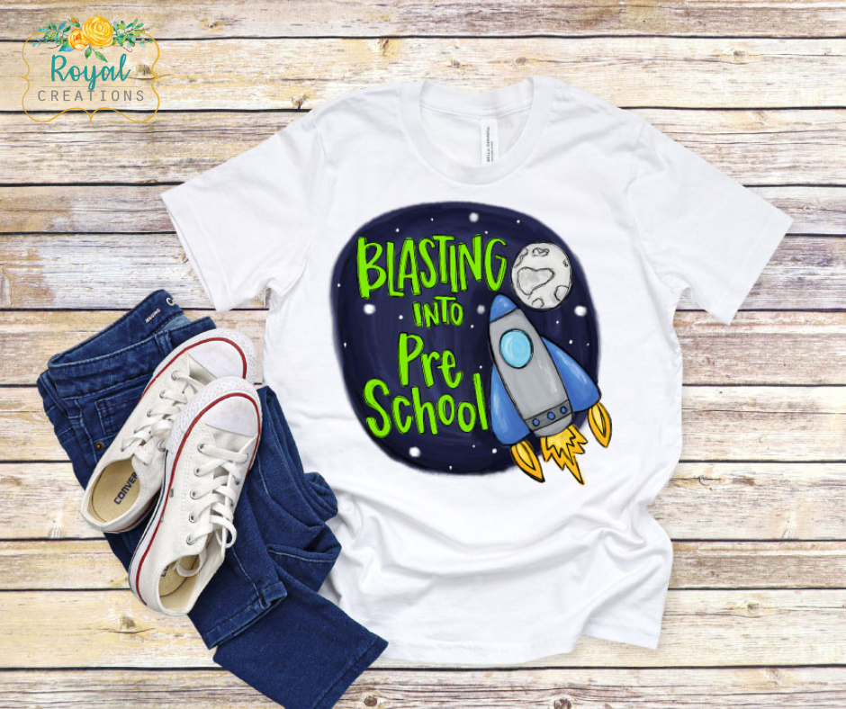 Blasting into School Tees – Royal Creations