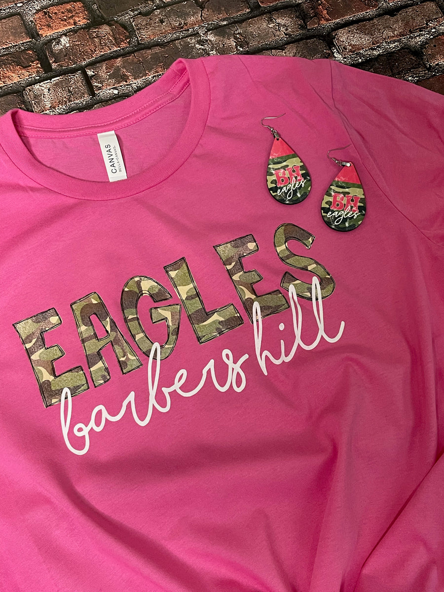 Barbers – Hot Creations Pink Hill Royal Camo Shirt