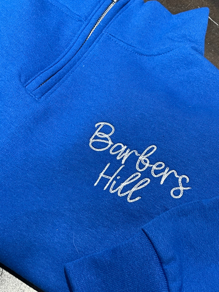 Barbers Hill 1/4 Zip Pullover