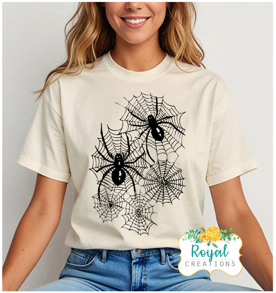 Spider Web Spooky Season T-Shirt