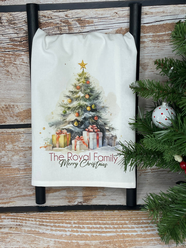 Christmas Tree Flour Sack towel