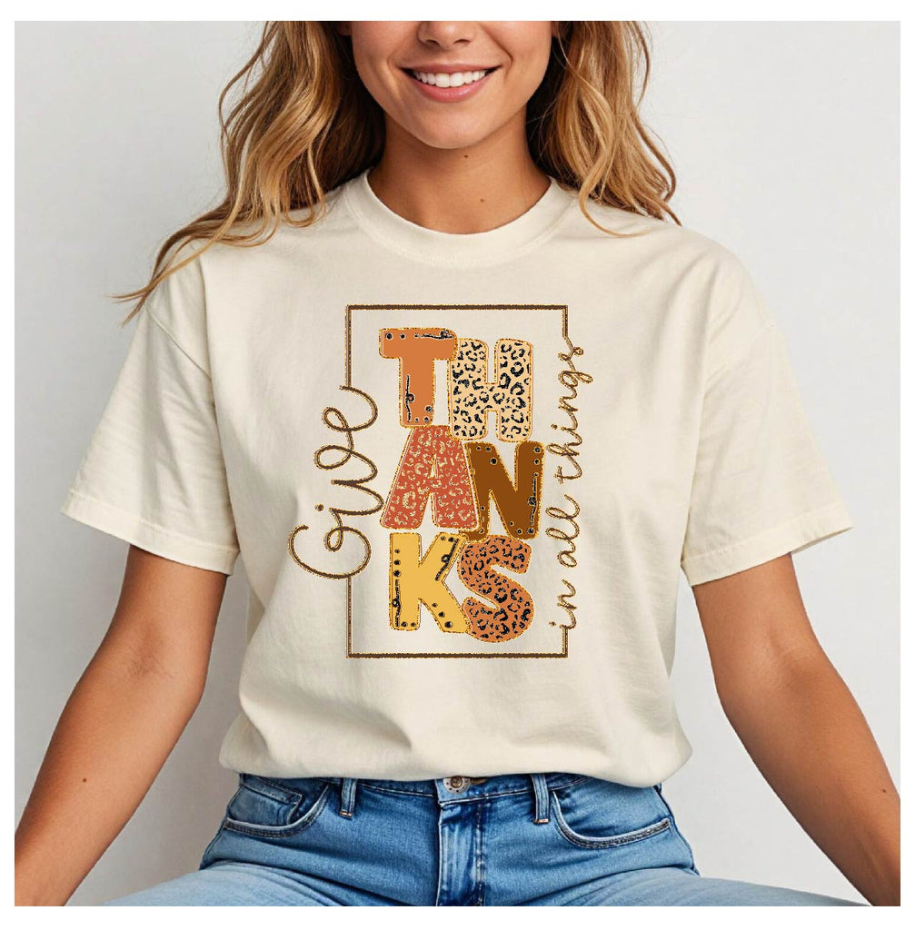 Give Thanks in All Things