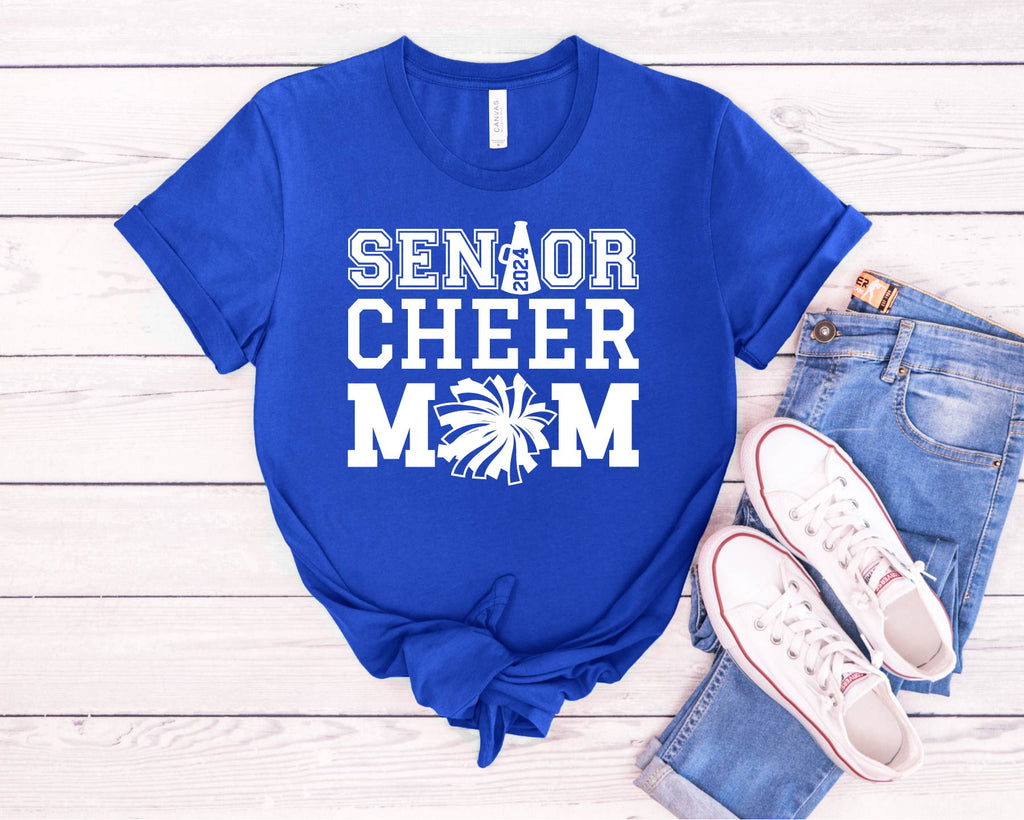 Cheer Senior Mom T-Shirt