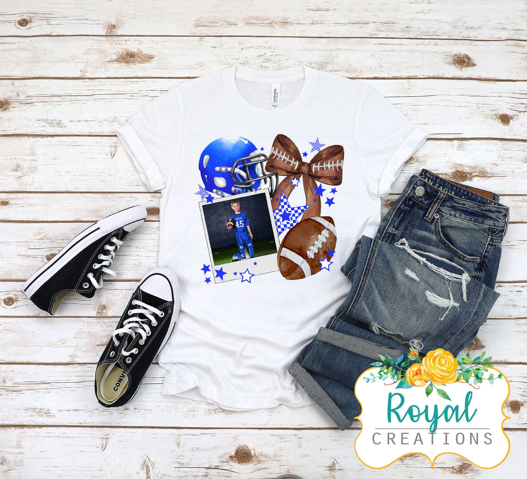 Football Photo T-Shirt
