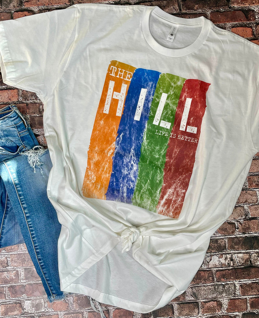 The Hill Colorful Tee