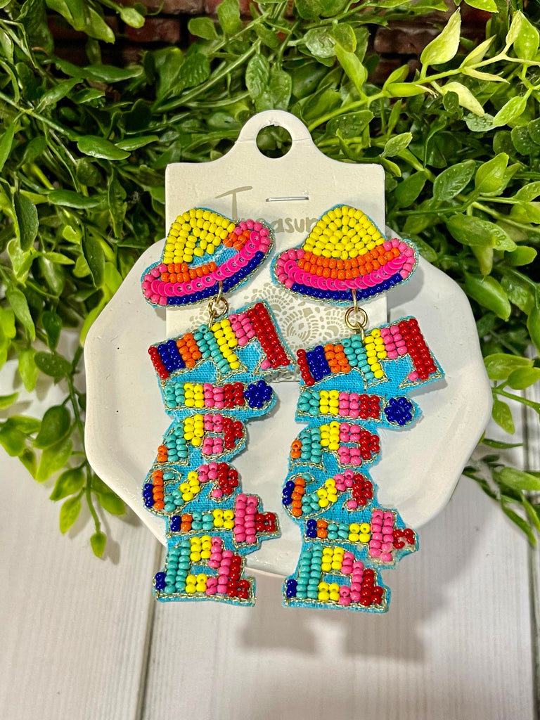 Fiesta Beaded Earrings