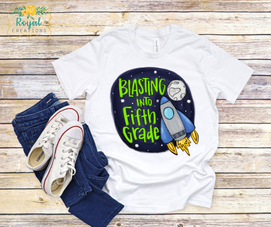 Blasting into School Tees – Royal Creations