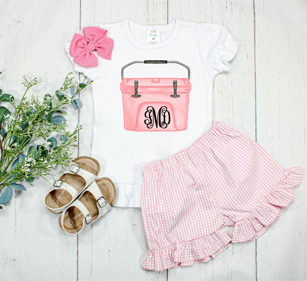 Pink Cooler Shirt - Personalized
