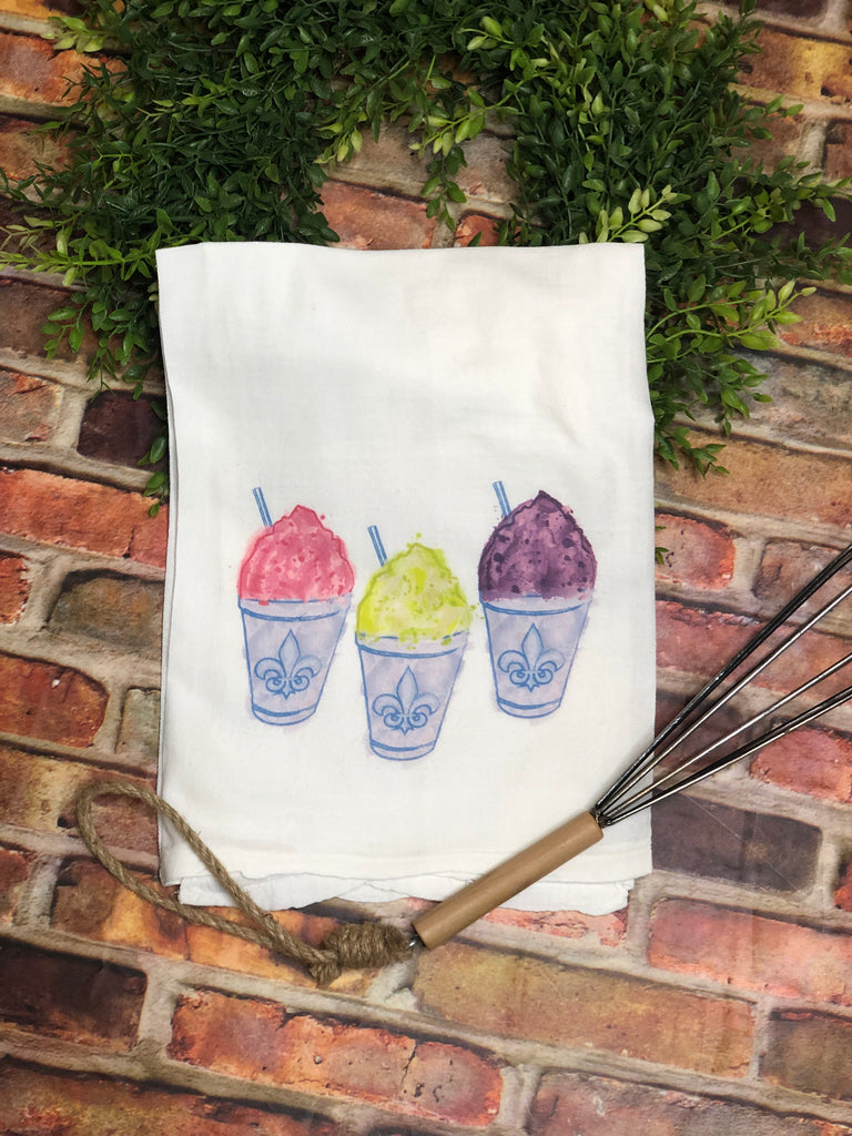 Snowball Flour Sack Towel