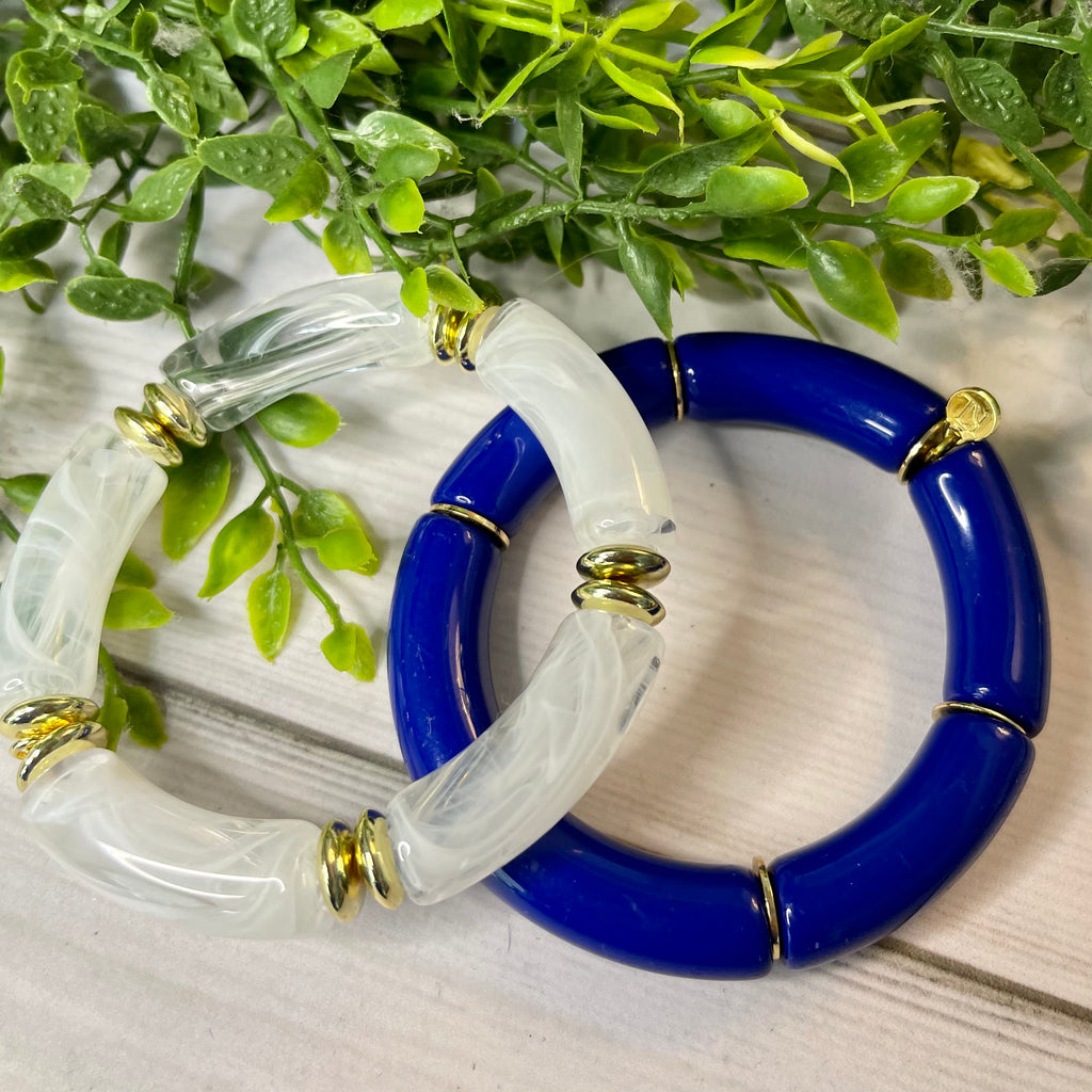 Long Bead Bracelet Set