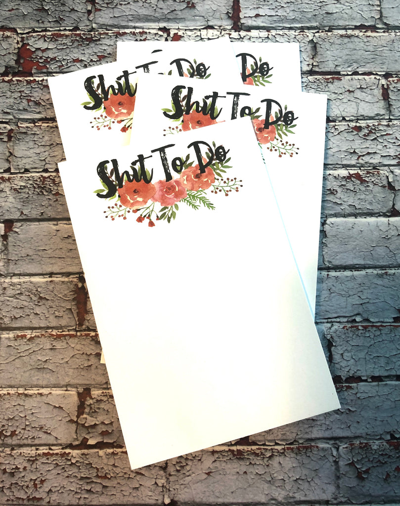 Shit to Do Notepad