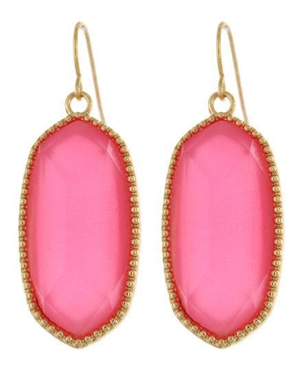 Pink Dangle Earrings