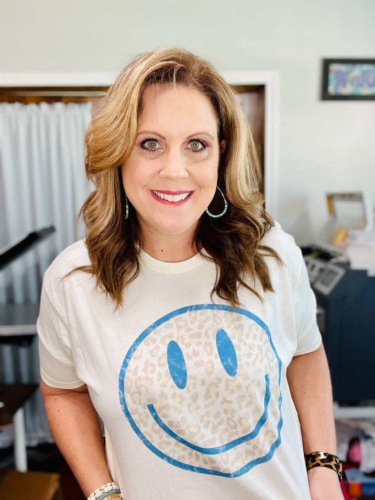 Leopard Smiley Shirt!