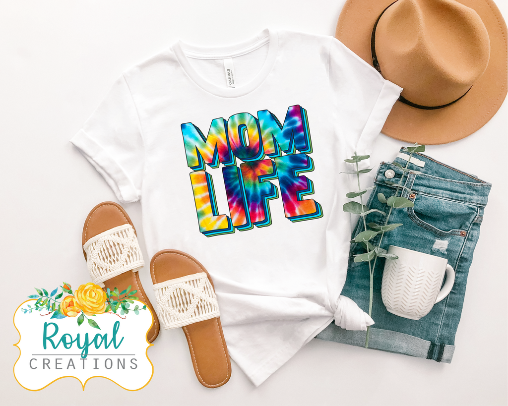 Mom Life Tie Dye