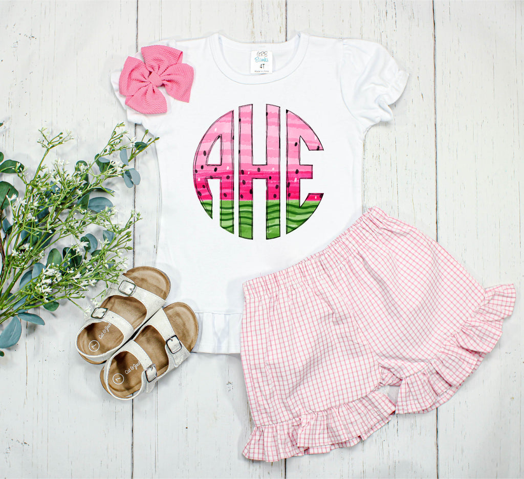 Watermelon Monogram - Personalized